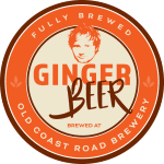 Old-Coast-Road-Berwery-Beers-on-Tap_0007_OCRB-GingerBeer A seriously refreshing ginger beer that is the perfect drink for a hot summer's day. Displaying a healthy bite of ginger with just the right level of sweetness to soften the palate. You can enjoy your Old Coast Road Ginger Beer either straight up, over ice, or with a squeeze of lime for a delicious zest.
